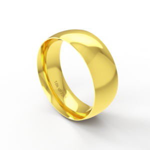 Aliança Casamento Noivado Compromisso parte Interna Anatômica Ouro Branco, Ouro Rose ou Amarelo 18k A750R