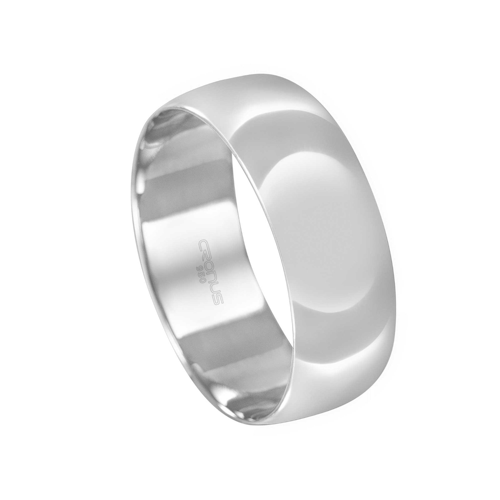 Aliança de Prata Masculina Namoro Compromisso Acabamento Polido 2603