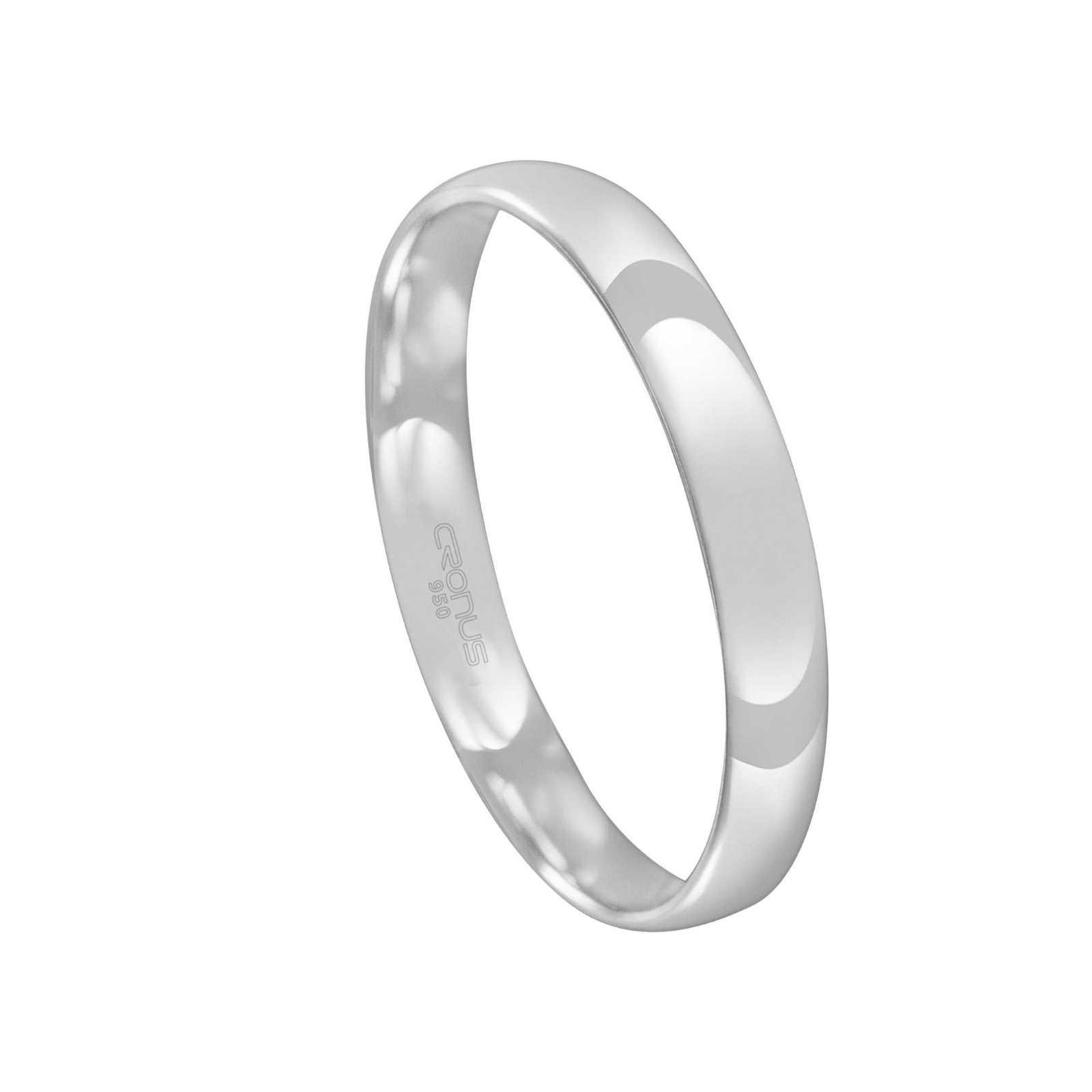 Aliança de Prata Masculina Namoro Compromisso Anatômica Acabamento Polido 2604