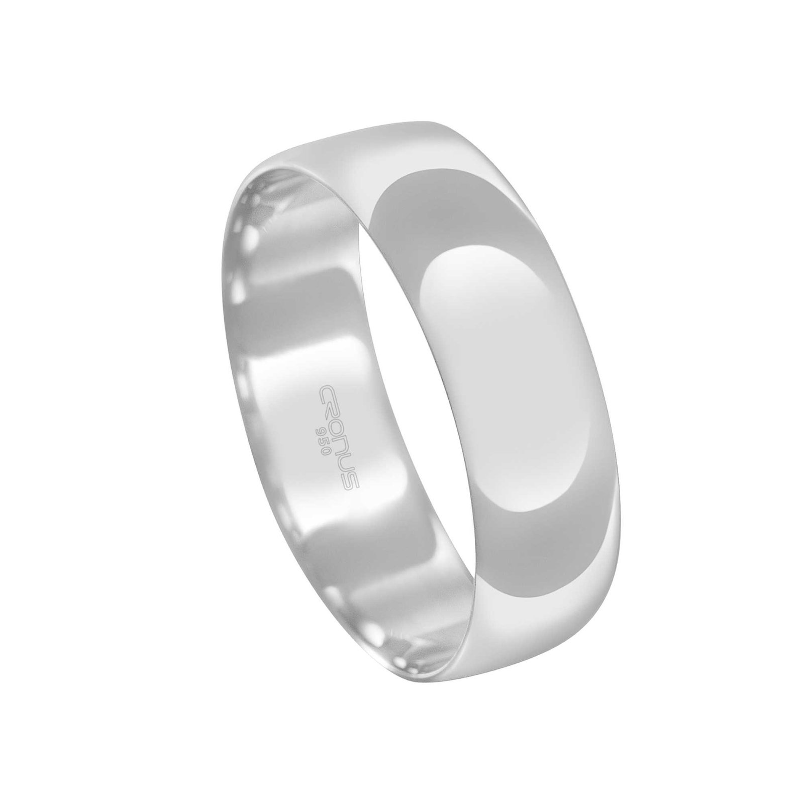 Aliança de Prata Masculina Namoro Compromisso Anatômica Acabamento Polido 2610