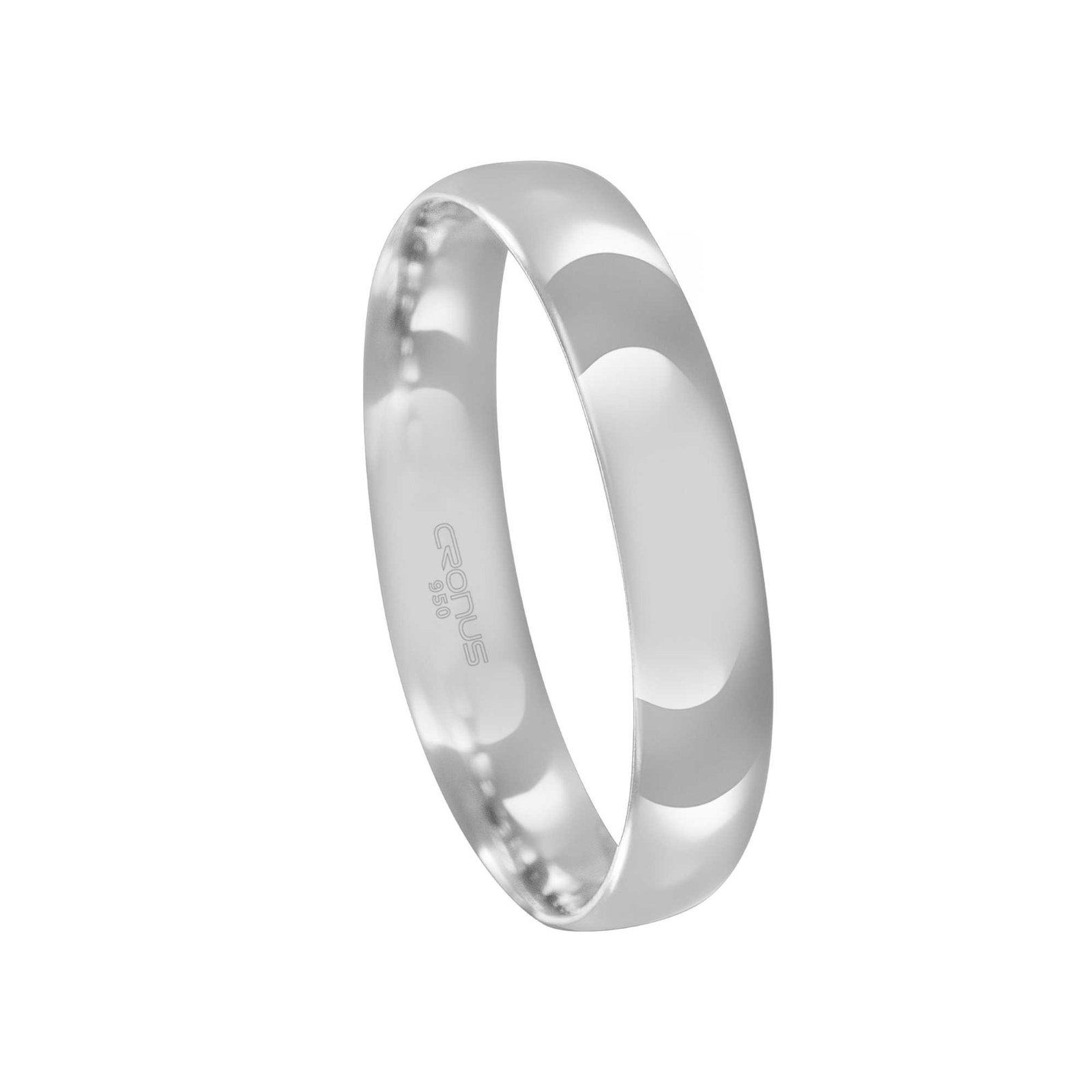 Aliança de Prata Masculina Namoro Compromisso Anatômica Acabamento Polido 2612
