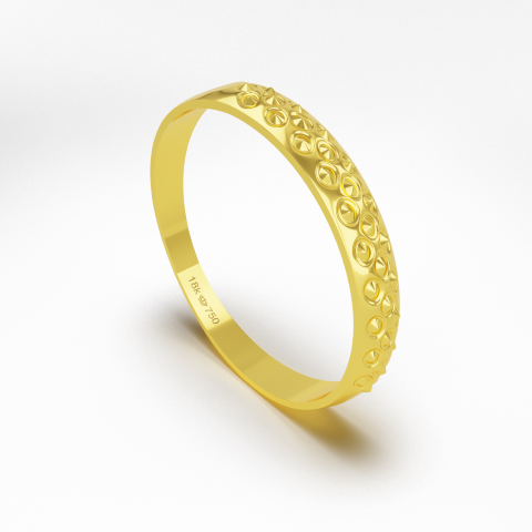 Aparador Ouro 18k Branco Rose e Amarelo C241