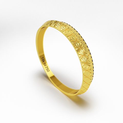Aparador Ouro 18k Branco Rose e Amarelo C242