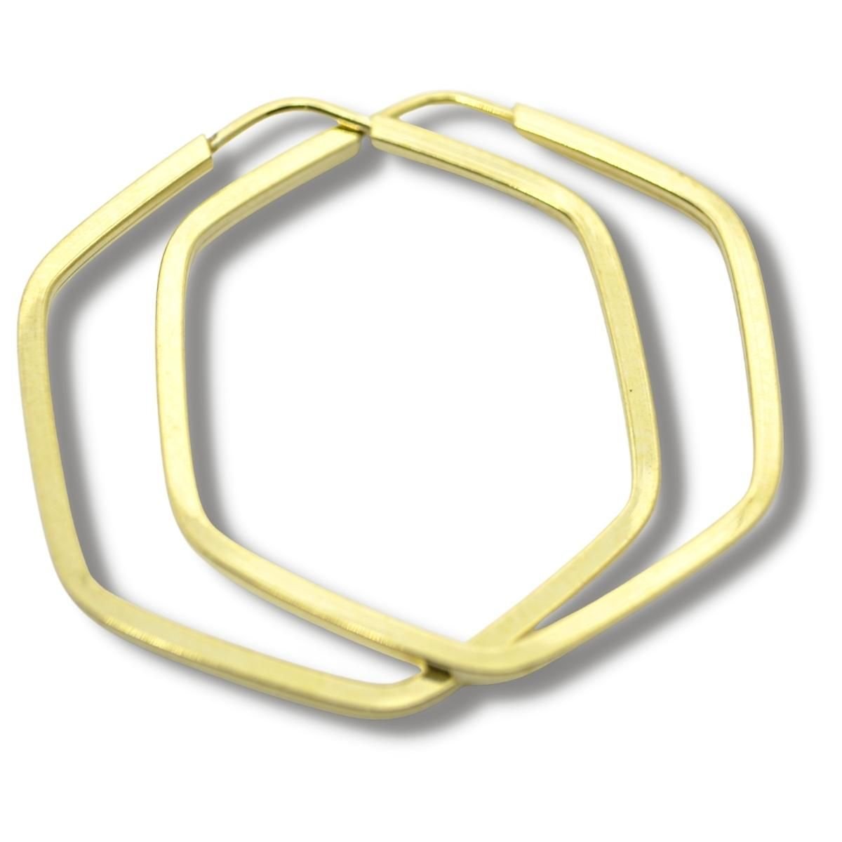 Brinco de Argola 26mm Ouro 18k Bx073