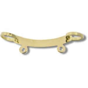 Canga Para 2 Pingentes Ouro 18k P710