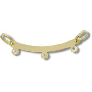 Canga Para 3 Pingentes Ouro 18k P711