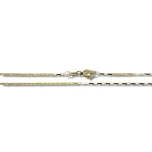 Corrente de Ouro Colar Feminino 40cm 0,75mm 18k Lfc40.7