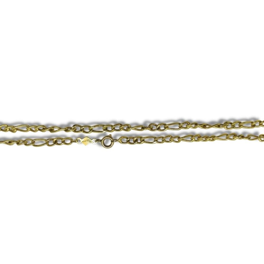 Corrente de Ouro Grumet Masculino ou Colar Feminino 50cm 3,6mm 18k Lfg50.36 - Image 2