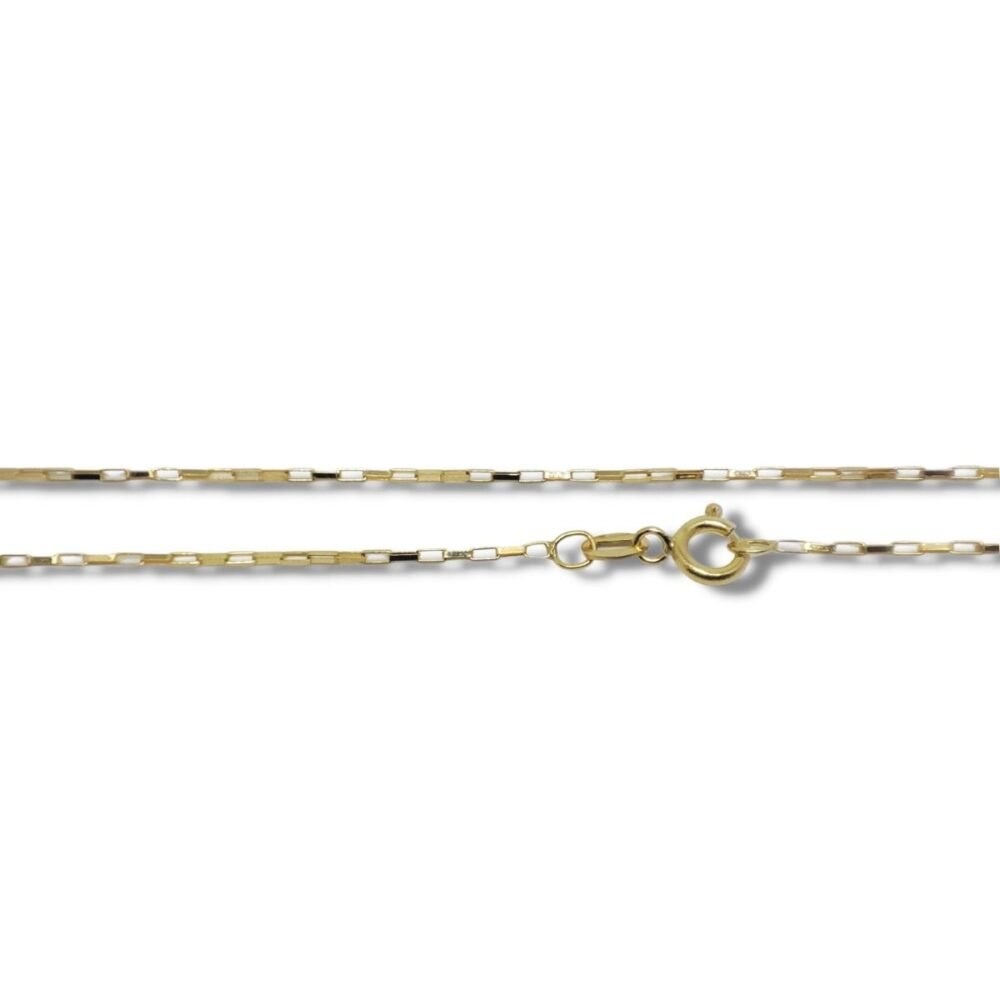 Corrente de Ouro Masculino 60cm 0,75mm 18k Lfc60.7