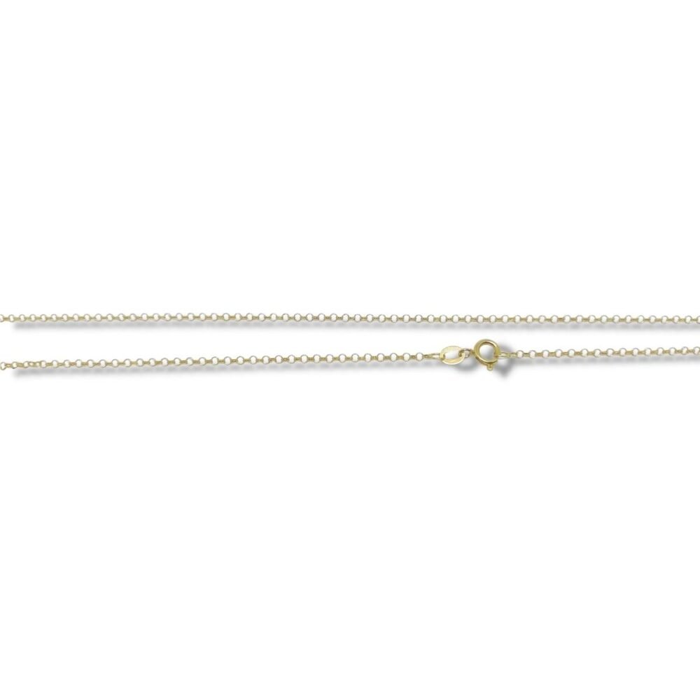 Corrente de Ouro Portuguesa Masculino ou Colar Feminino 45cm 1,40mm 18k Lfpt45.14 - Image 2