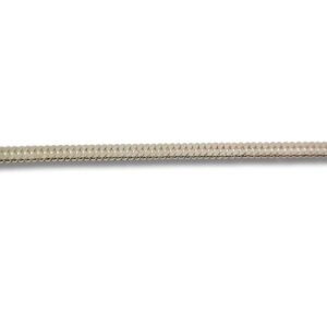 Corrente de Prata Masculina ou Colar Feminino Elo Fita 2,2mm CP4020