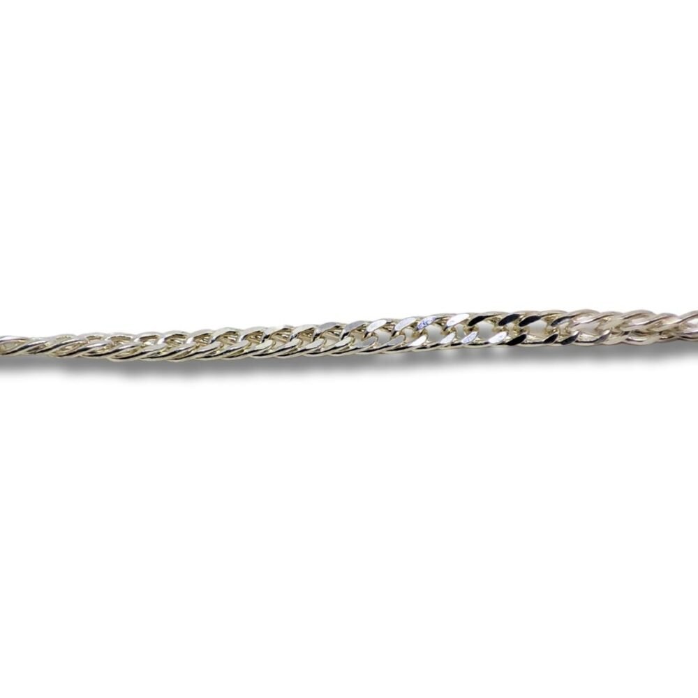 Corrente de Prata Masculina ou Colar Feminino Elo Grumet 2,2mm CP5016