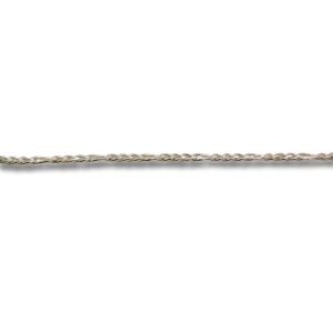 Corrente de Prata Masculina ou Colar Feminino Elo Grumet 3x1 1,4mm CP4013