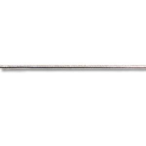 Corrente de Prata Masculina ou Colar Feminino Elo Rabo de Rato Redondo 1mm CP3005