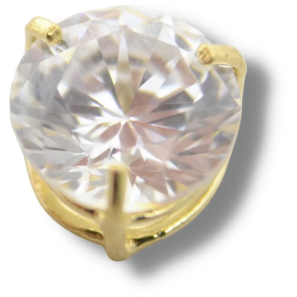 Pingente Ponto De Luz Zircônia Ouro 18k P967