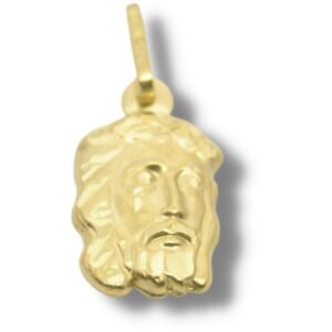 Pingente Religioso Cristo Estampado Ouro 18k P234