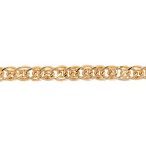 Pulseira de Ouro Masculina 20cm Romana 11,7mm 18k C0518