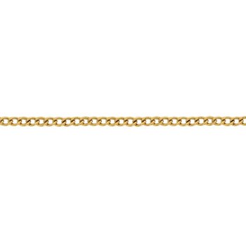 Pulseira de Ouro Masculina ou Feminina 20cm Elo Grumet 3.6mm 18k C0110 - Image 2