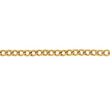 Pulseira de Ouro Masculina ou Feminina 20cm Elo Grumet 5.15mm 18k C0310 - Image 2