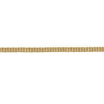 Pulseira de Ouro Masculina ou Feminina 20cm Francesa 6.4mm 18k C0116 - Image 2