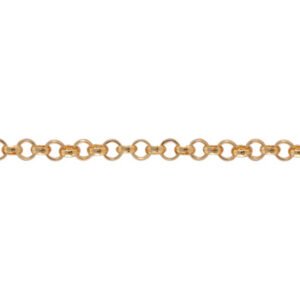 Pulseira de Ouro Masculina ou Feminina 20cm Portuguesa 5.5mm 18k C0317