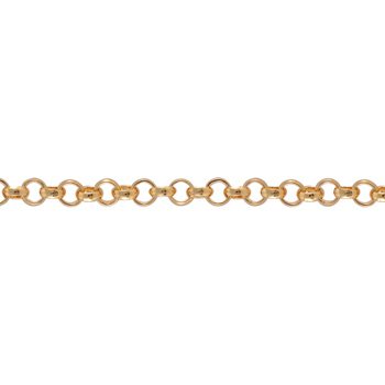 Pulseira de Ouro Masculina ou Feminina 20cm Portuguesa 5.5mm 18k C0317