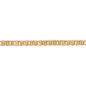 Pulseira de Ouro Masculina ou Feminina 20cm Romana 6.95mm 18k C0218