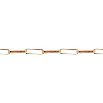Pulseira de Ouro Masculina ou Feminina 20cm Veneziana 5,2X13,5mm 18k C0402