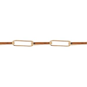 Pulseira de Ouro Masculina ou Feminina 20cm Veneziana 7X15mm 18k C0502