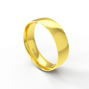 Aliança Casamento Noivado Compromisso parte Interna Anatômica Ouro Branco, Ouro Rose ou Amarelo 18k A600R
