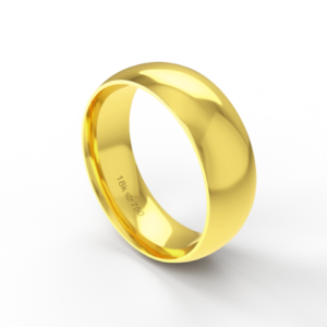 Aliança Casamento Noivado Compromisso parte Interna Anatômica Ouro Branco, Ouro Rose ou Amarelo 18k A700RE