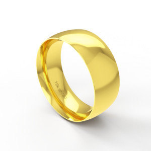 Aliança Casamento Noivado Compromisso parte Interna Anatômica Ouro Branco, Ouro Rose ou Amarelo 18k A800R